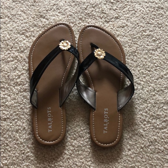 talbots flip flops